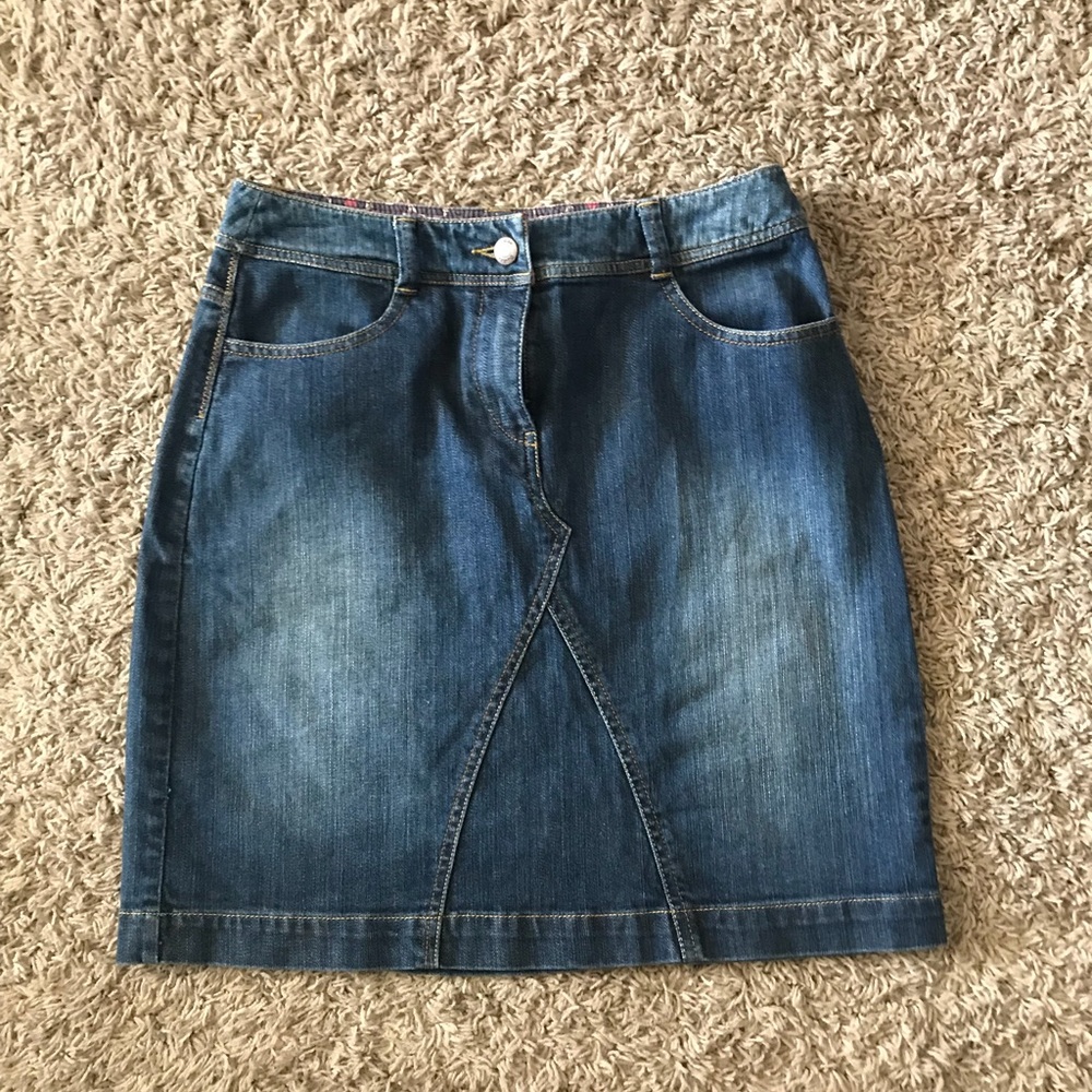 Jean skirt size 4